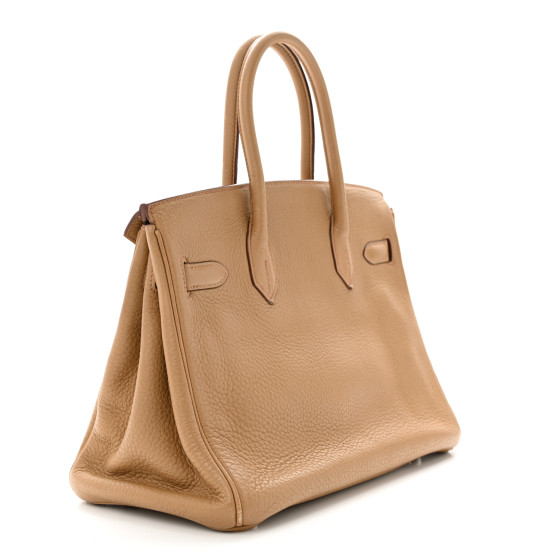 HERMES Togo Birkin 30 Biscuit
