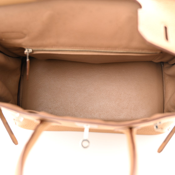 HERMES Togo Birkin 30 Biscuit