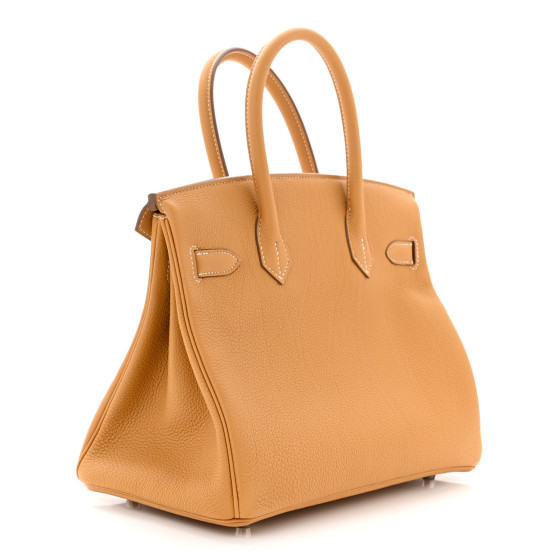 HERMES Togo BIRKIN 30 Natural Sable